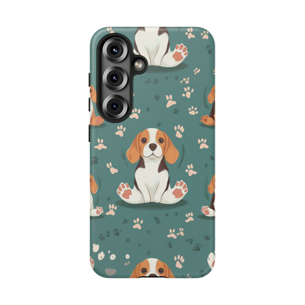 Beagles met Pootafdrukken Patroon
