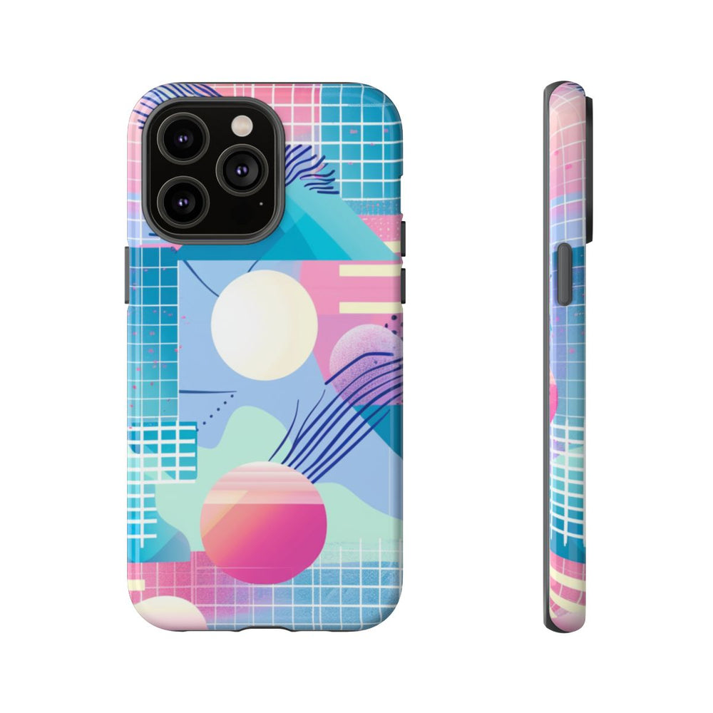 Abstract Geometrisch Patroon in Pasteltinten