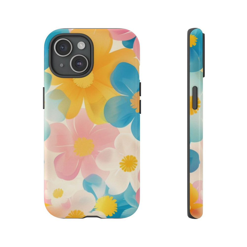 Vrolijk Pastel Bloemenpatroon