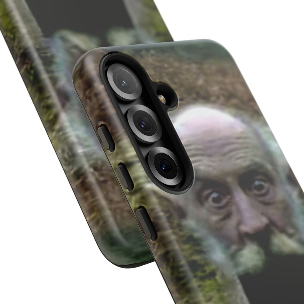 Surrealistische Reuzenhoofd-Toegang in de Natuur
