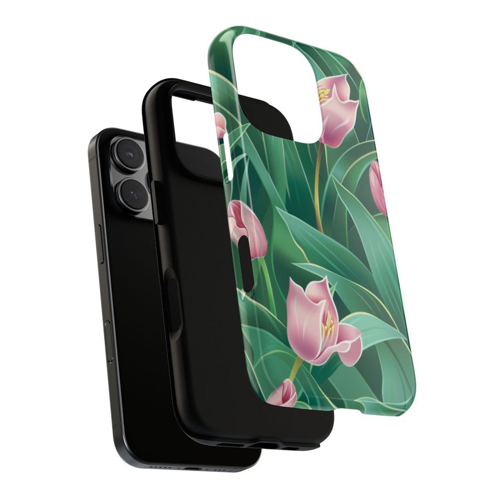 Roze Tulp Bloemenpatroon