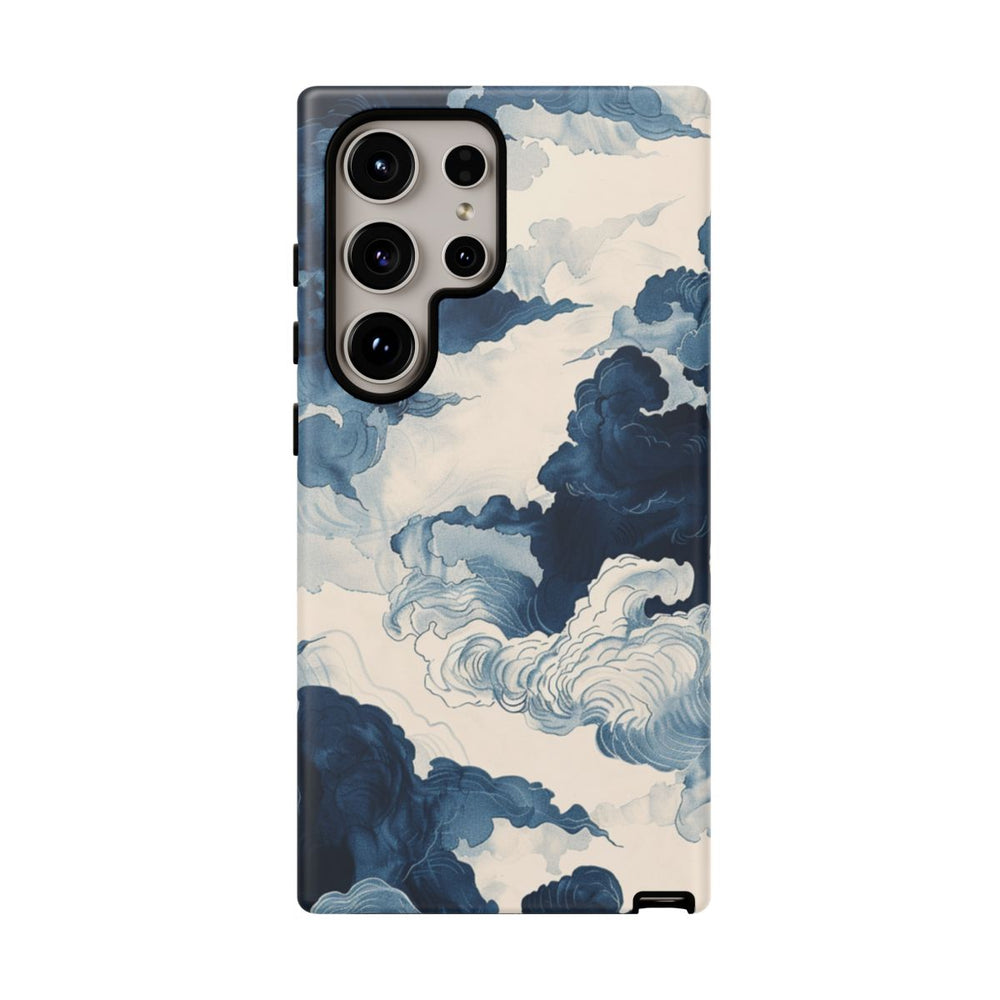 Wolken en Lucht Inktillustratie