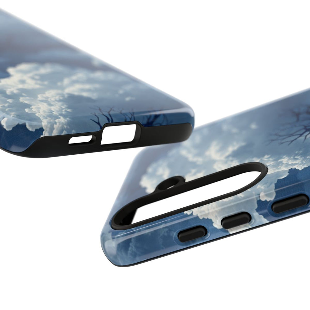 3D Wolken en Boompatroon