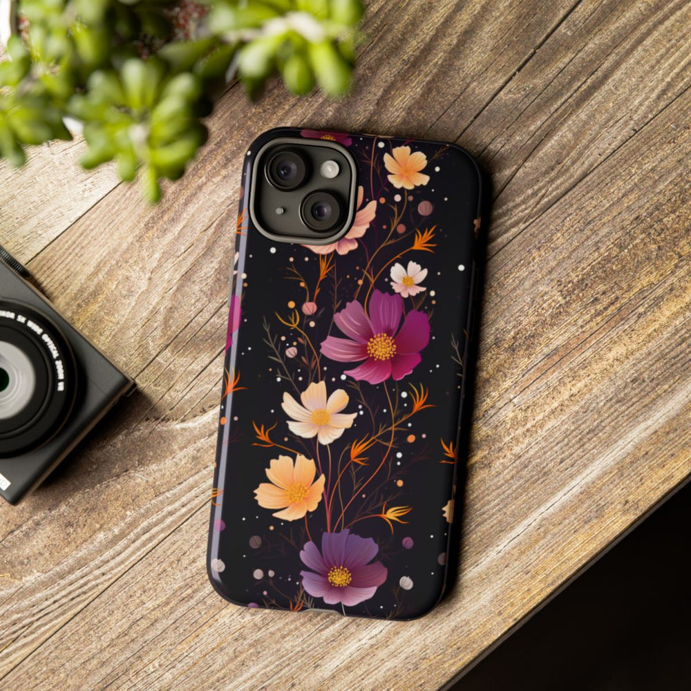 Elegant Bloemenpatroon met Cosmos