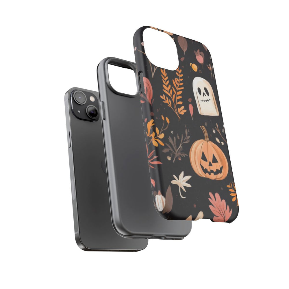 Halloween Pompoen- en Spookmotief
