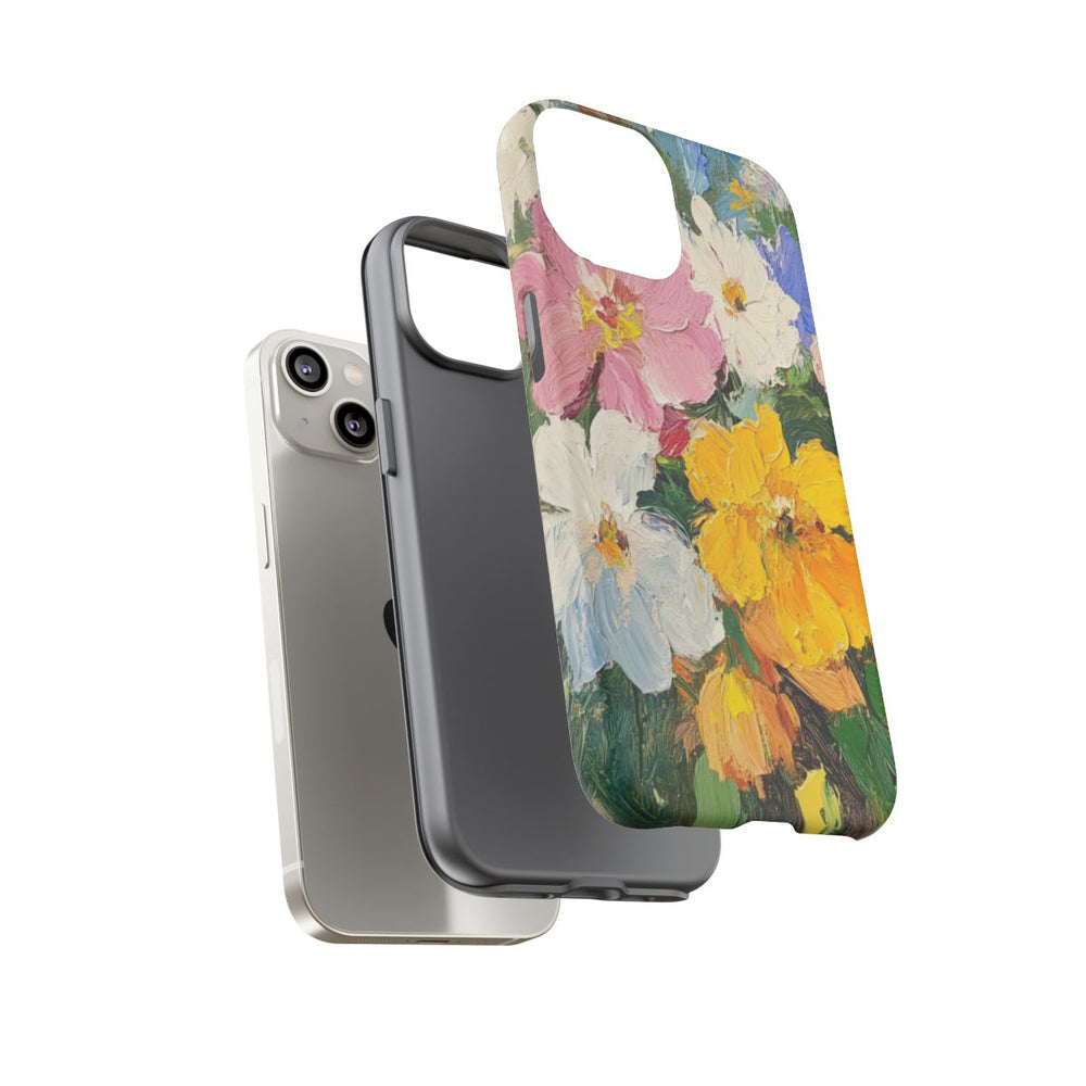 Kleurrijk Olieverfboeket met Bloemen