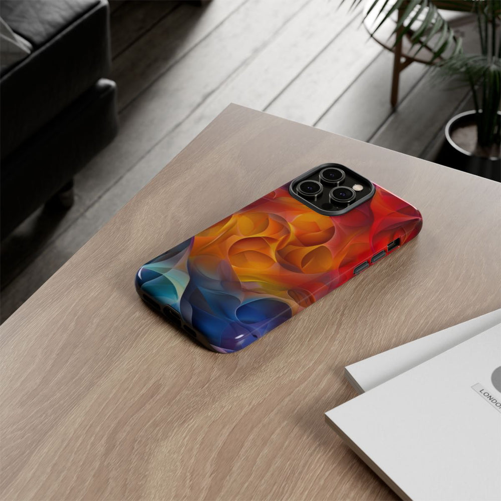 Kleurrijke Abstracte Vloeiende Vormen