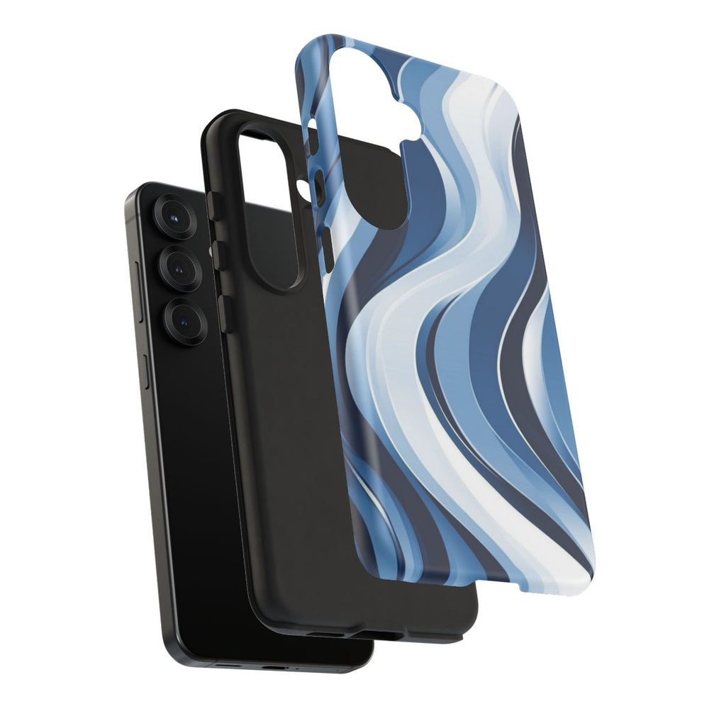Moderne Blauwe Golven