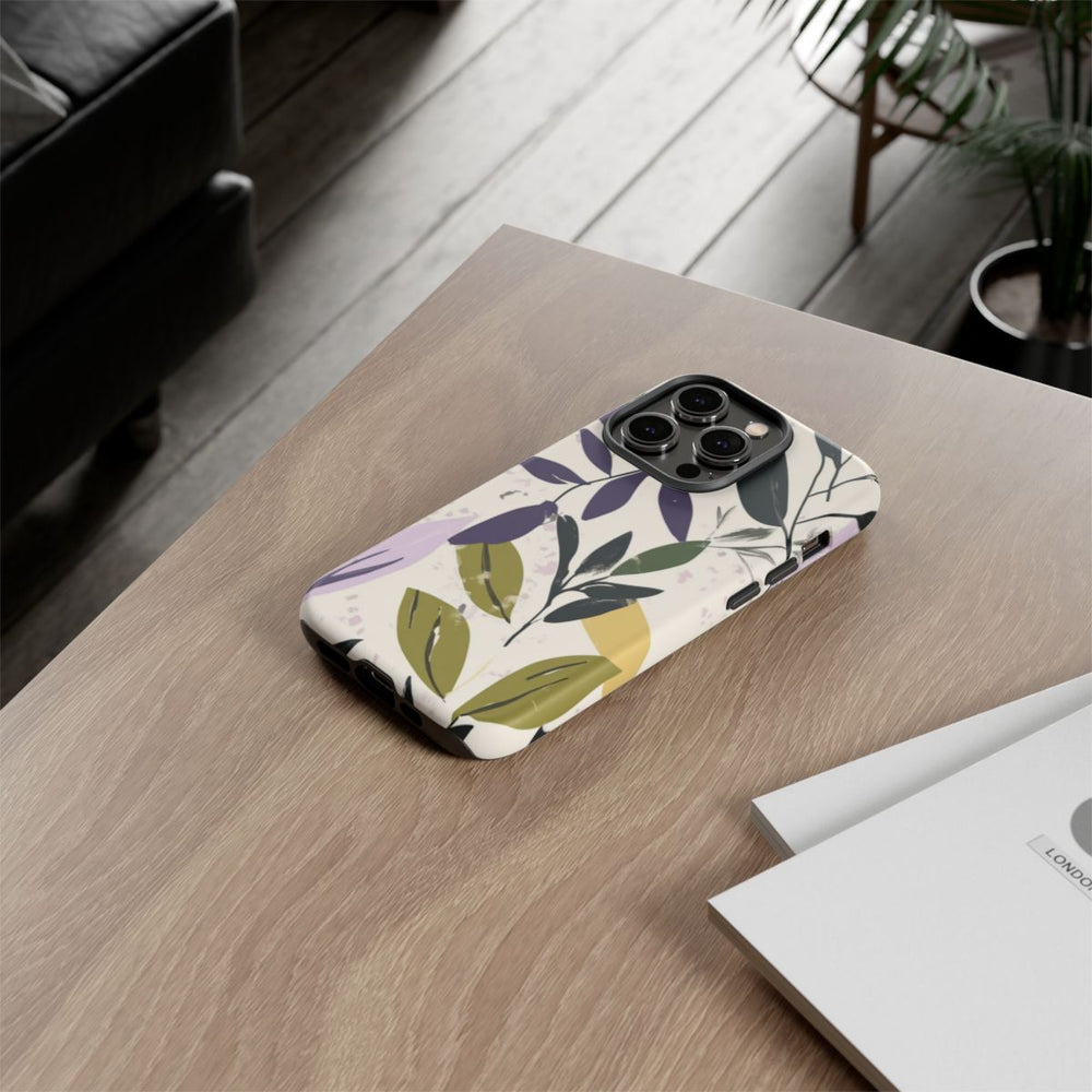 Gestileerd Botanisch Bladerenpatroon