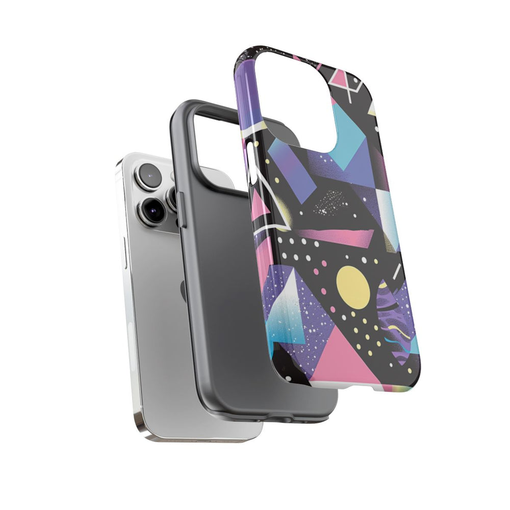 Geometrisch Vaporwave Abstract Patroon