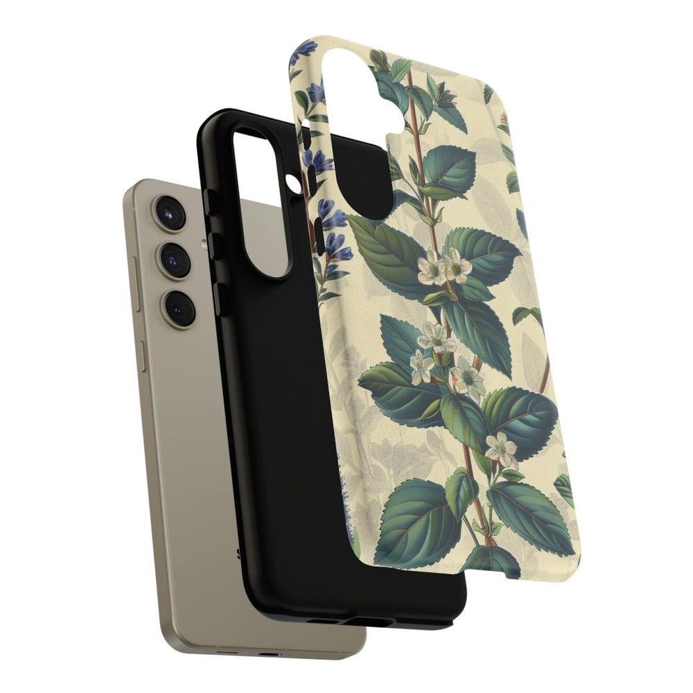 Vintage Botanisch Kruidenpatroon