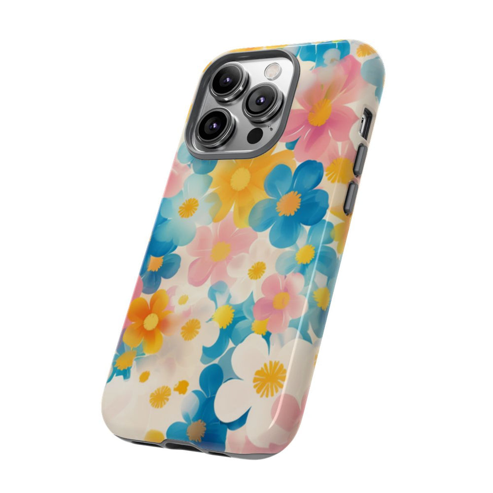 Vrolijk Pastel Bloemenpatroon