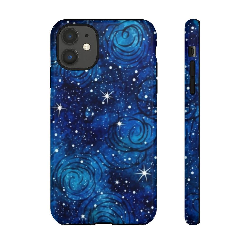 Blauw Sterrenstelsel Patroon