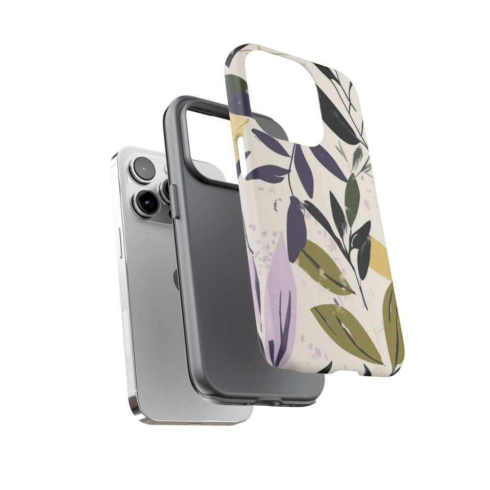 Gestileerd Botanisch Bladerenpatroon