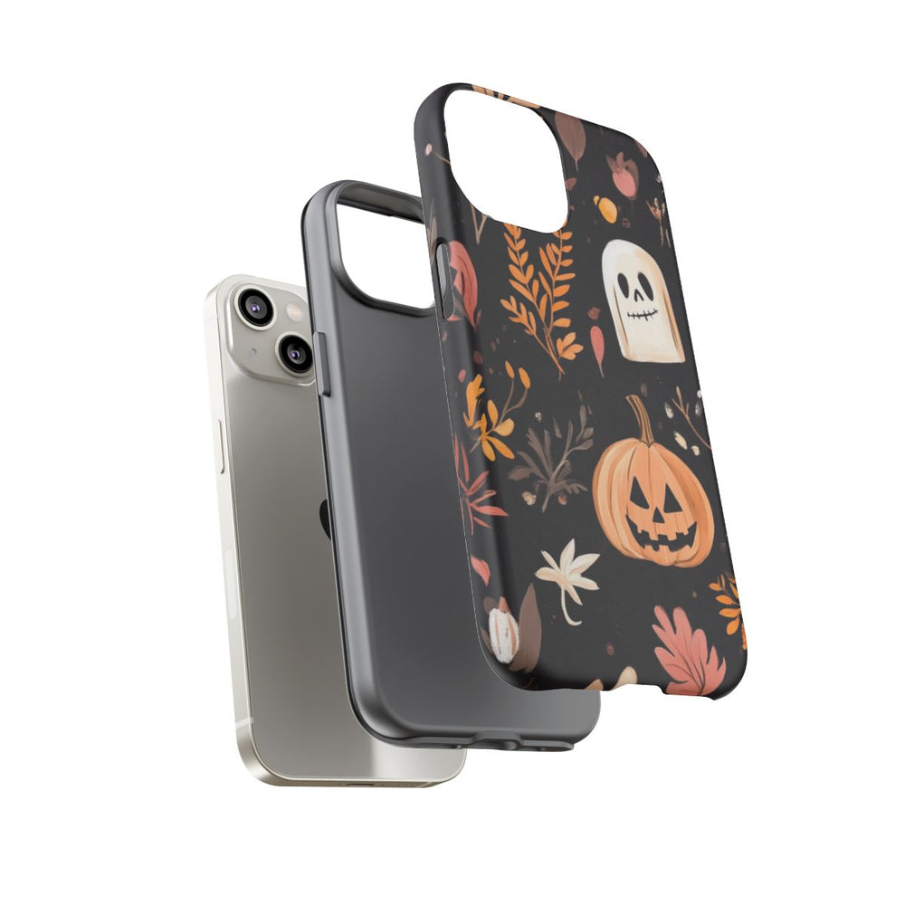Halloween Pompoen- en Spookmotief