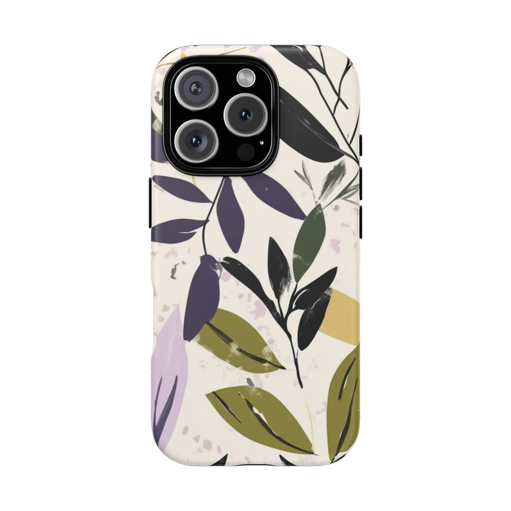 Gestileerd Botanisch Bladerenpatroon