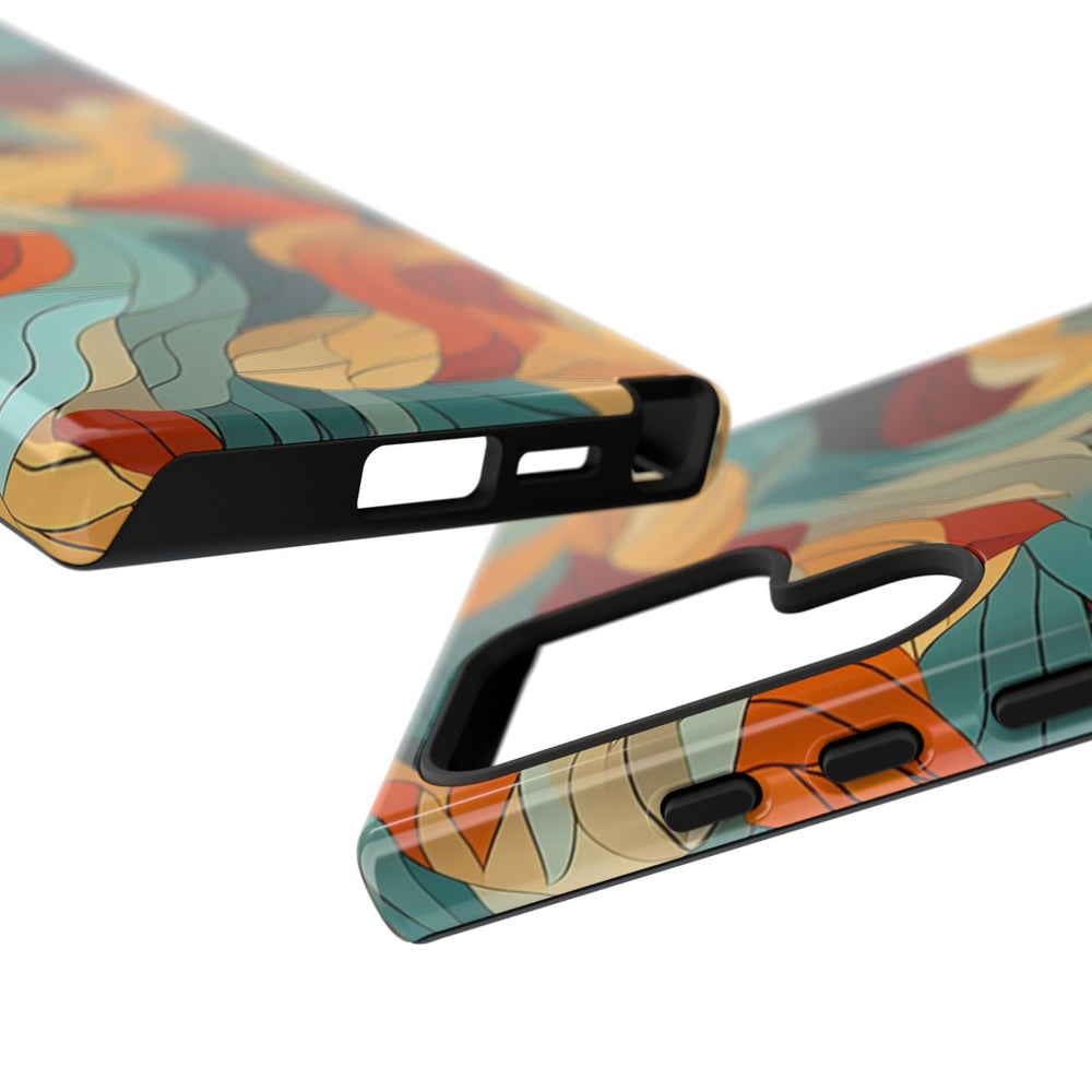 Abstract Veelkeurige Bladerenpatroon