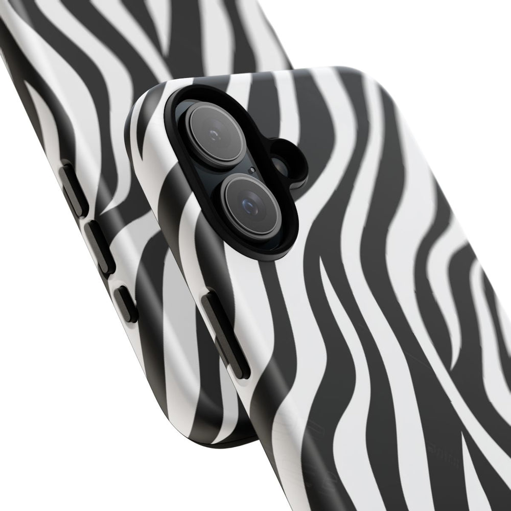 Zwart-Wit Zebra Strepenpatroon