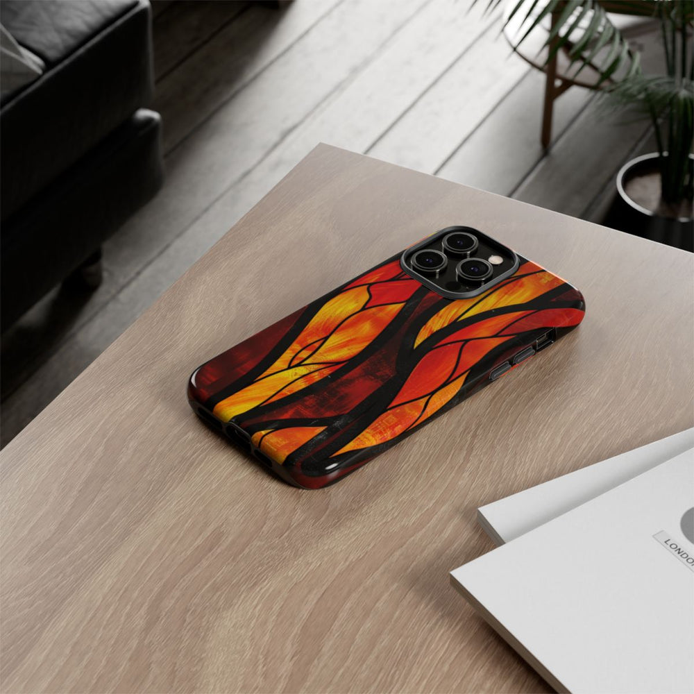 Glas-in-Lood Vlammen Design