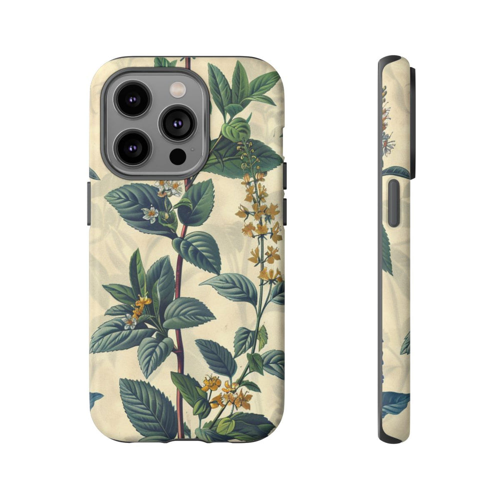 Vintage Botanisch Kruidenpatroon