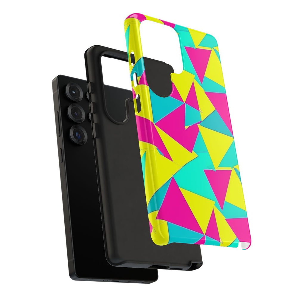 Neon Driehoekenpatroon