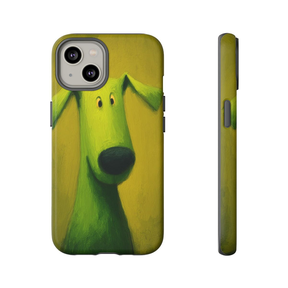 Groene Hond Mat Hoesje