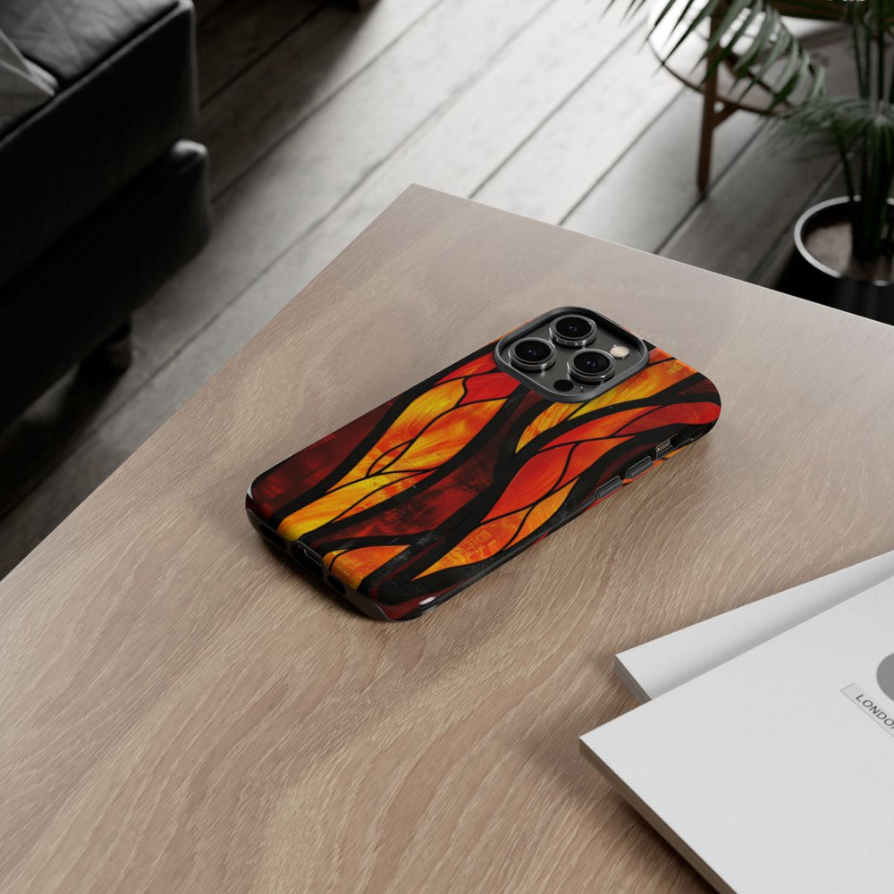 Glas-in-Lood Vlammen Design