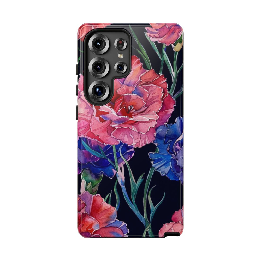 Aquarel Anjers Bloemenpatroon