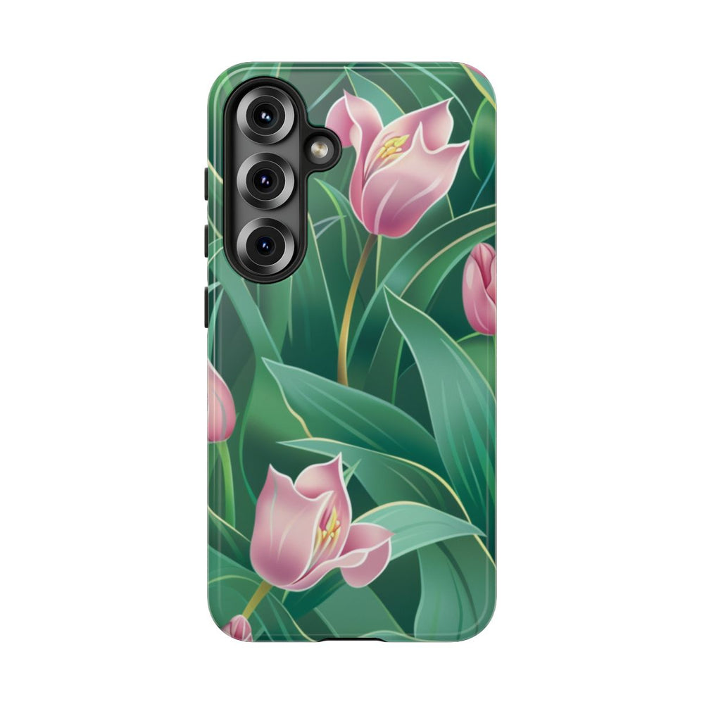 Roze Tulp Bloemenpatroon