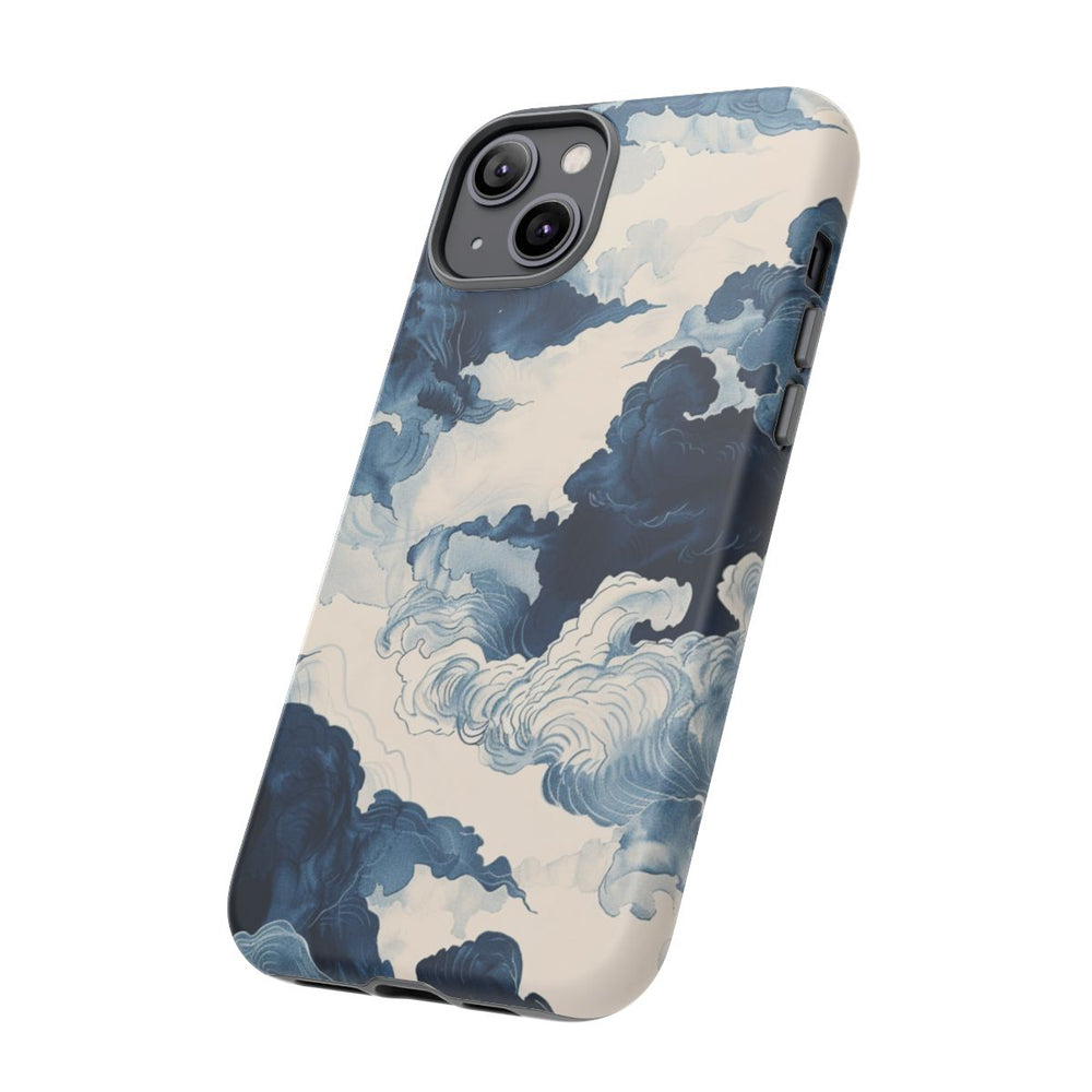 Wolken en Lucht Inktillustratie