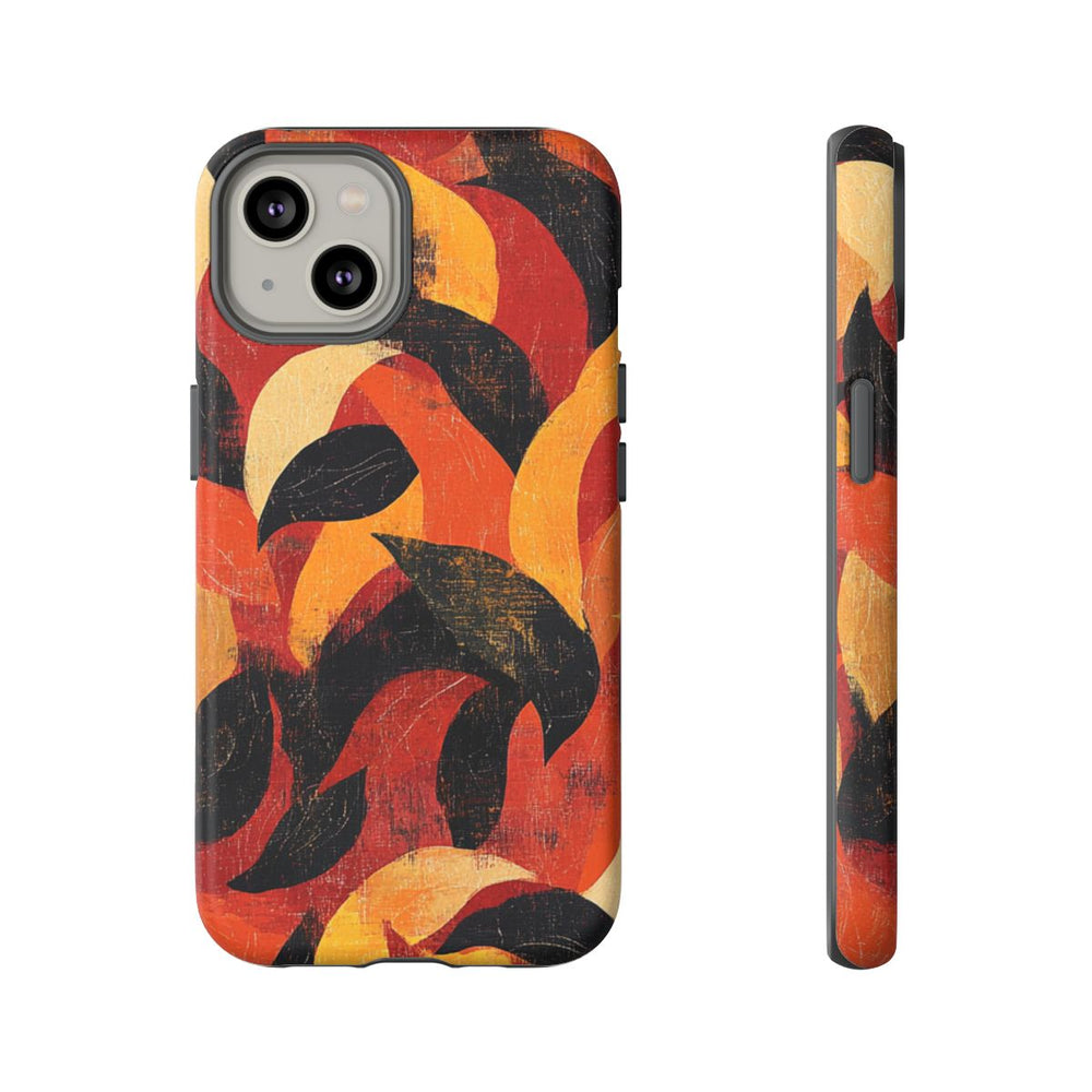 Abstract Herfstbladeren Patroon