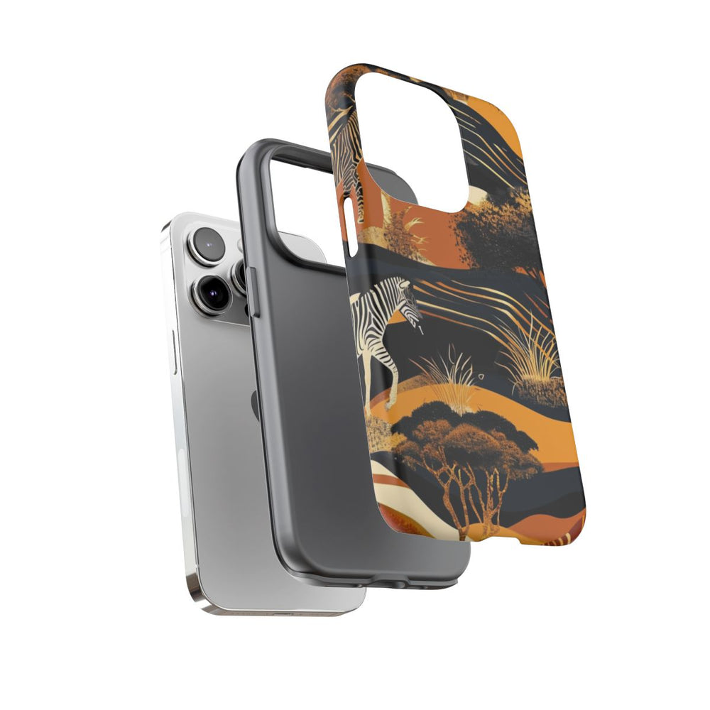 Abstract Afrikaans Savanne Zebra Patroon
