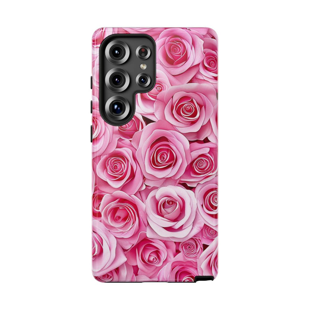 Roze Rozenpatroon