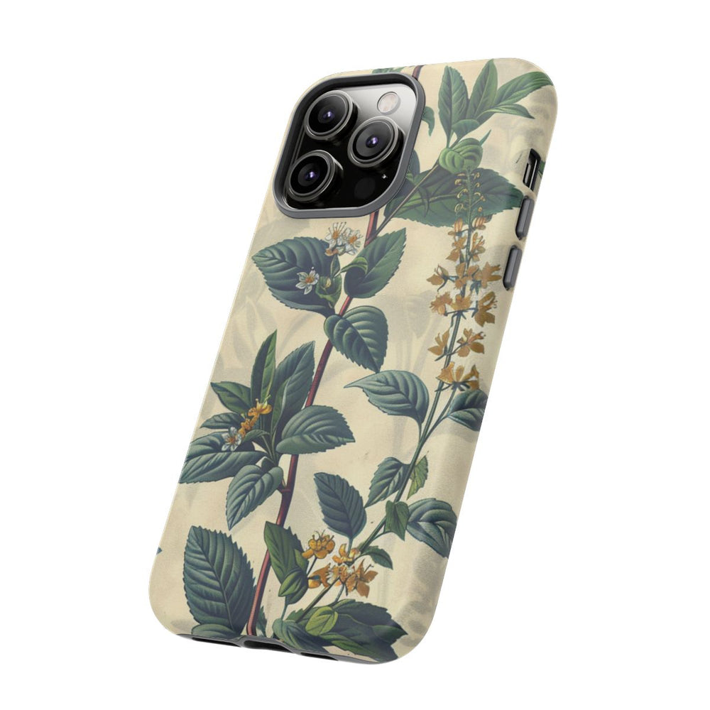 Vintage Botanisch Kruidenpatroon