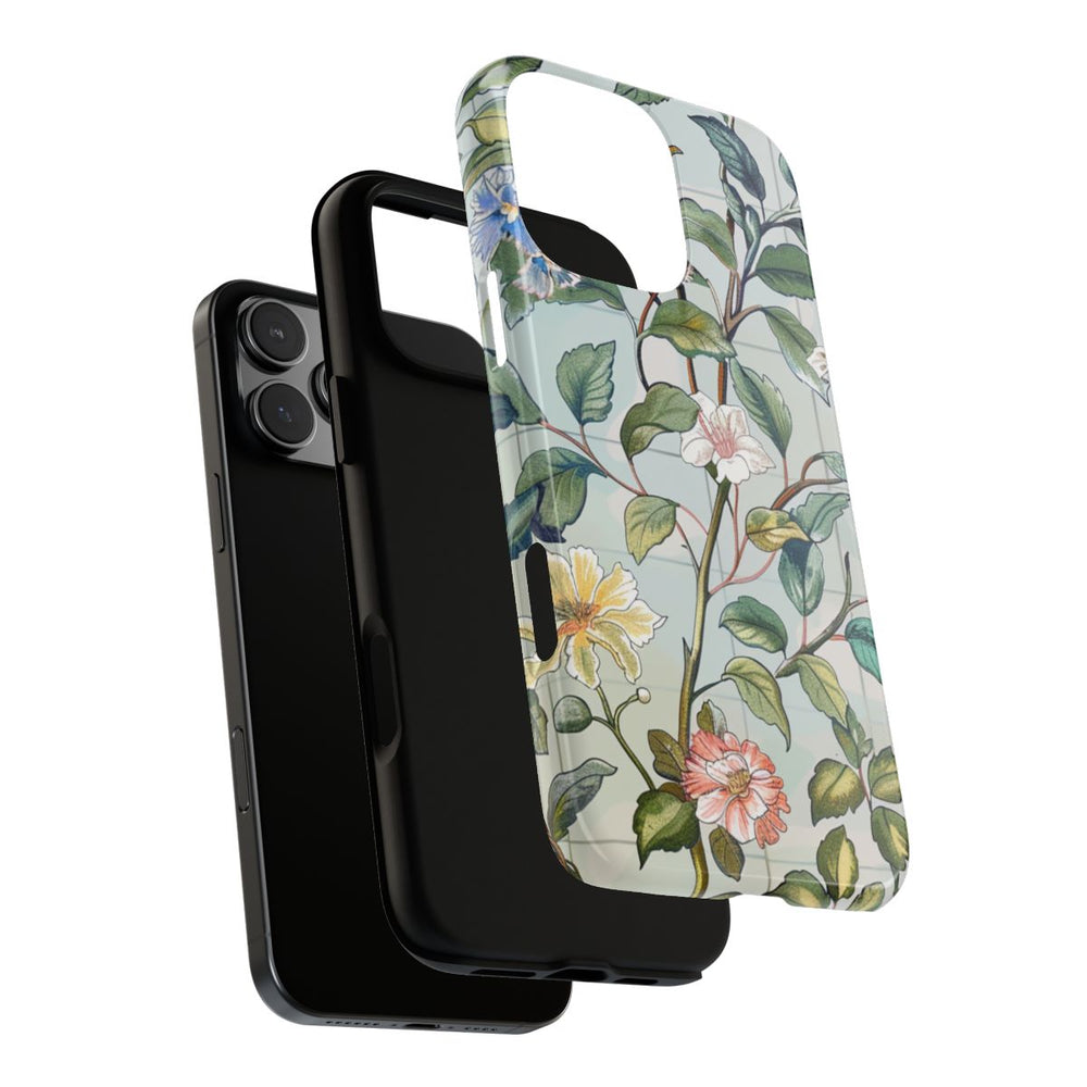 Vintage Bloemenpatroon met Vlinders