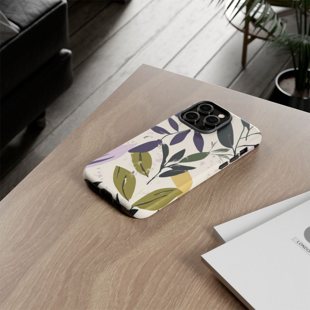 Gestileerd Botanisch Bladerenpatroon