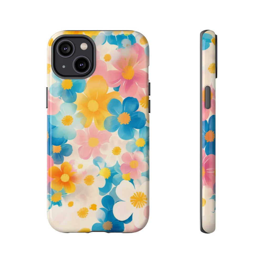 Vrolijk Pastel Bloemenpatroon