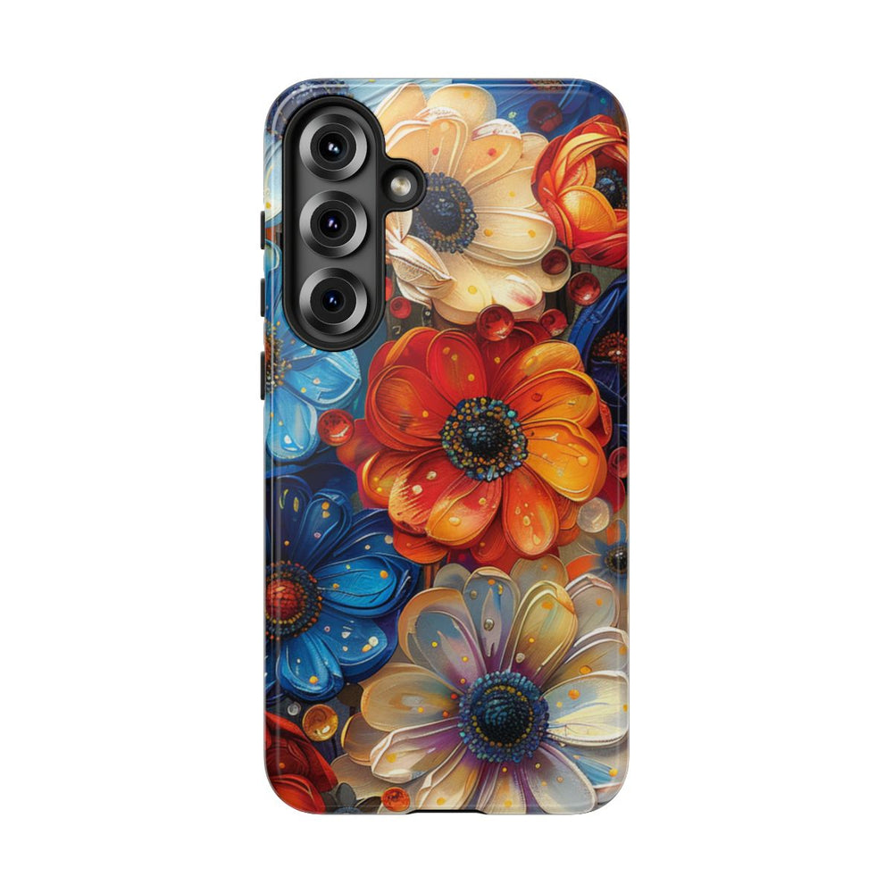 Levendig Abstract Bloemenpatroon