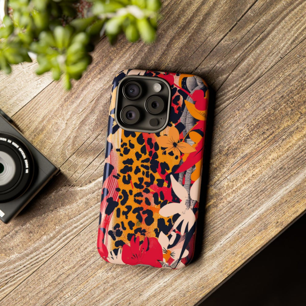 Abstracte Bloemen- en Dierenprint