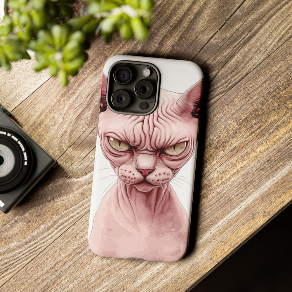Roze Naaktkat Illustratie