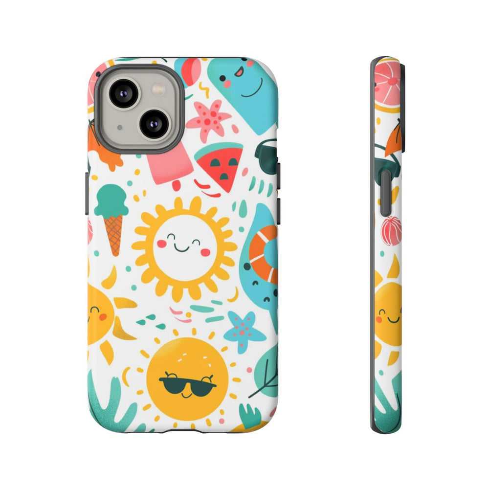 Vrolijke Zomerzonnetjes en Lekkernijen Patroon