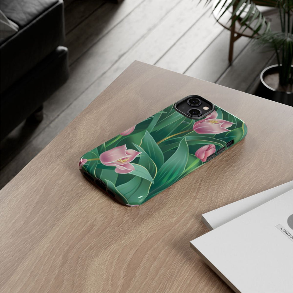 Roze Tulp Bloemenpatroon