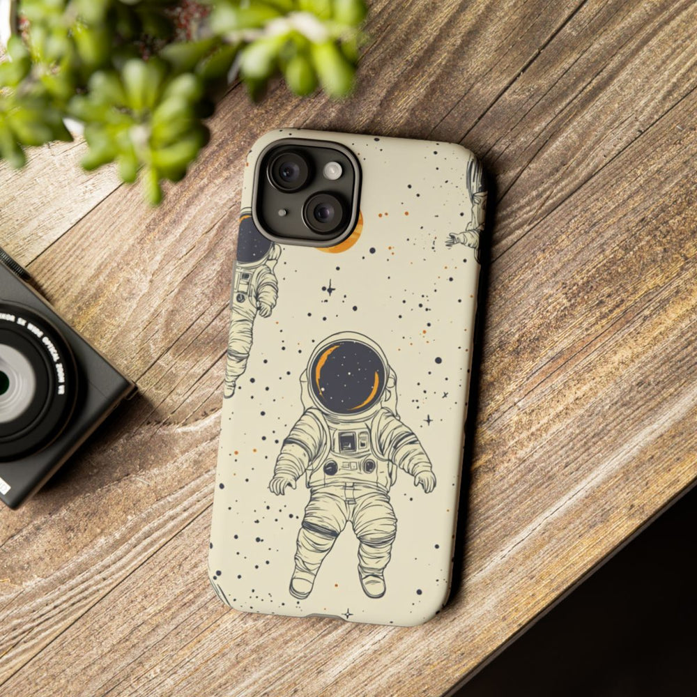 Zwevende Astronauten en Ruimtepatroon