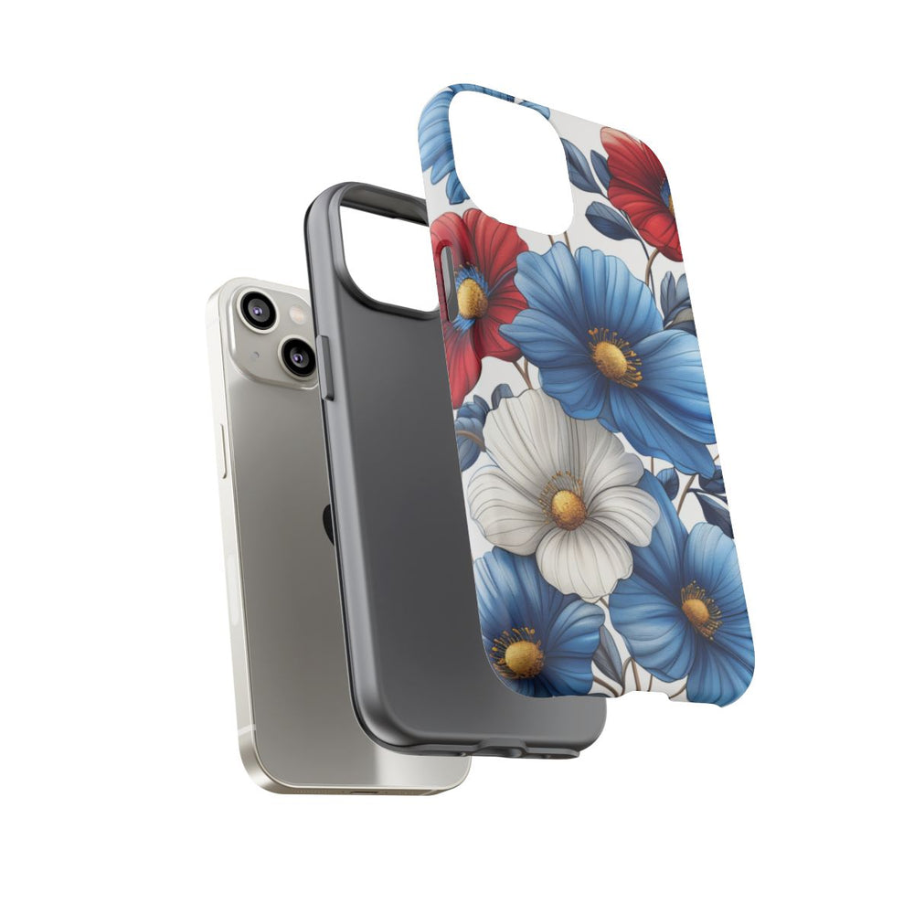 Bloemenpatroon met Mat Effect