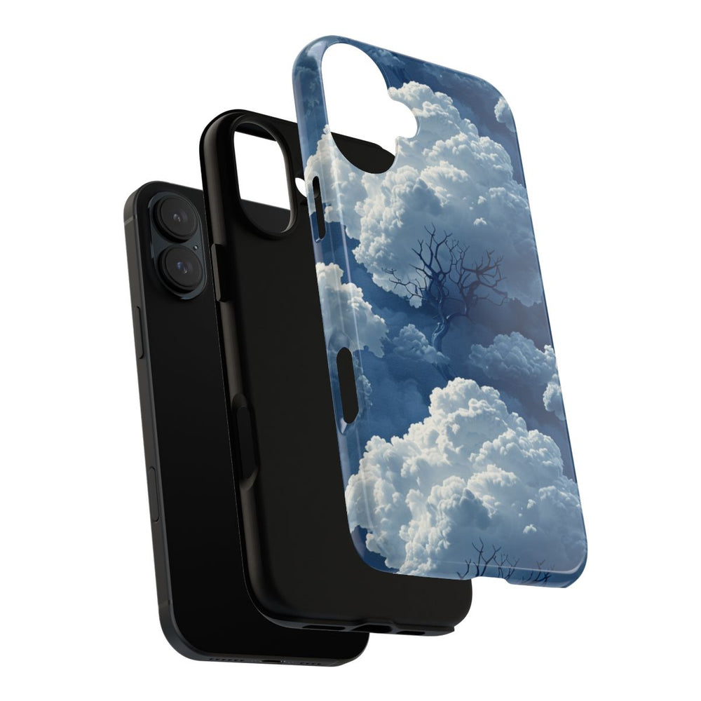 3D Wolken en Boompatroon
