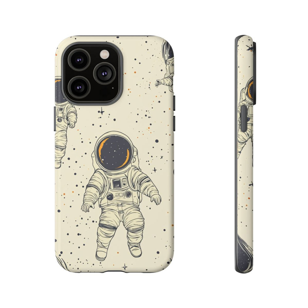 Zwevende Astronauten en Ruimtepatroon