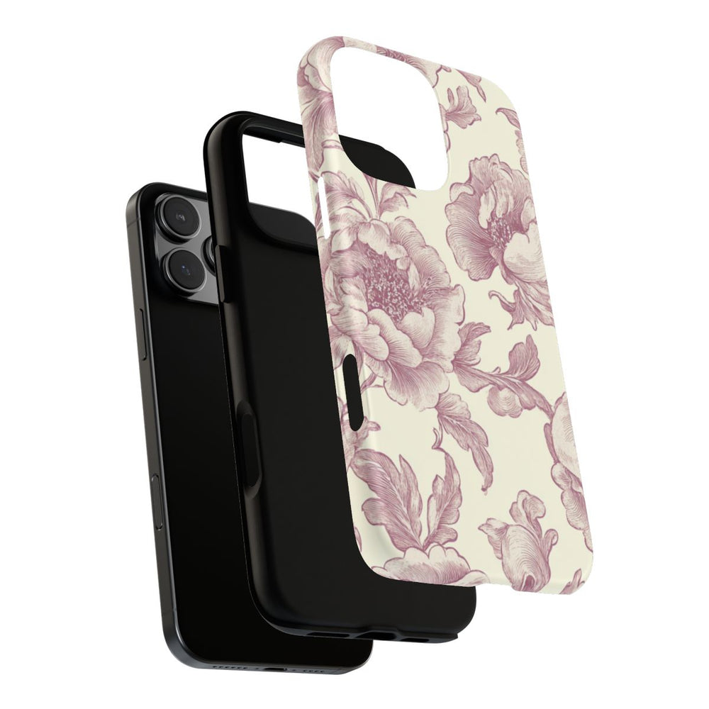 Elegante Victoriaanse Bloemenprint