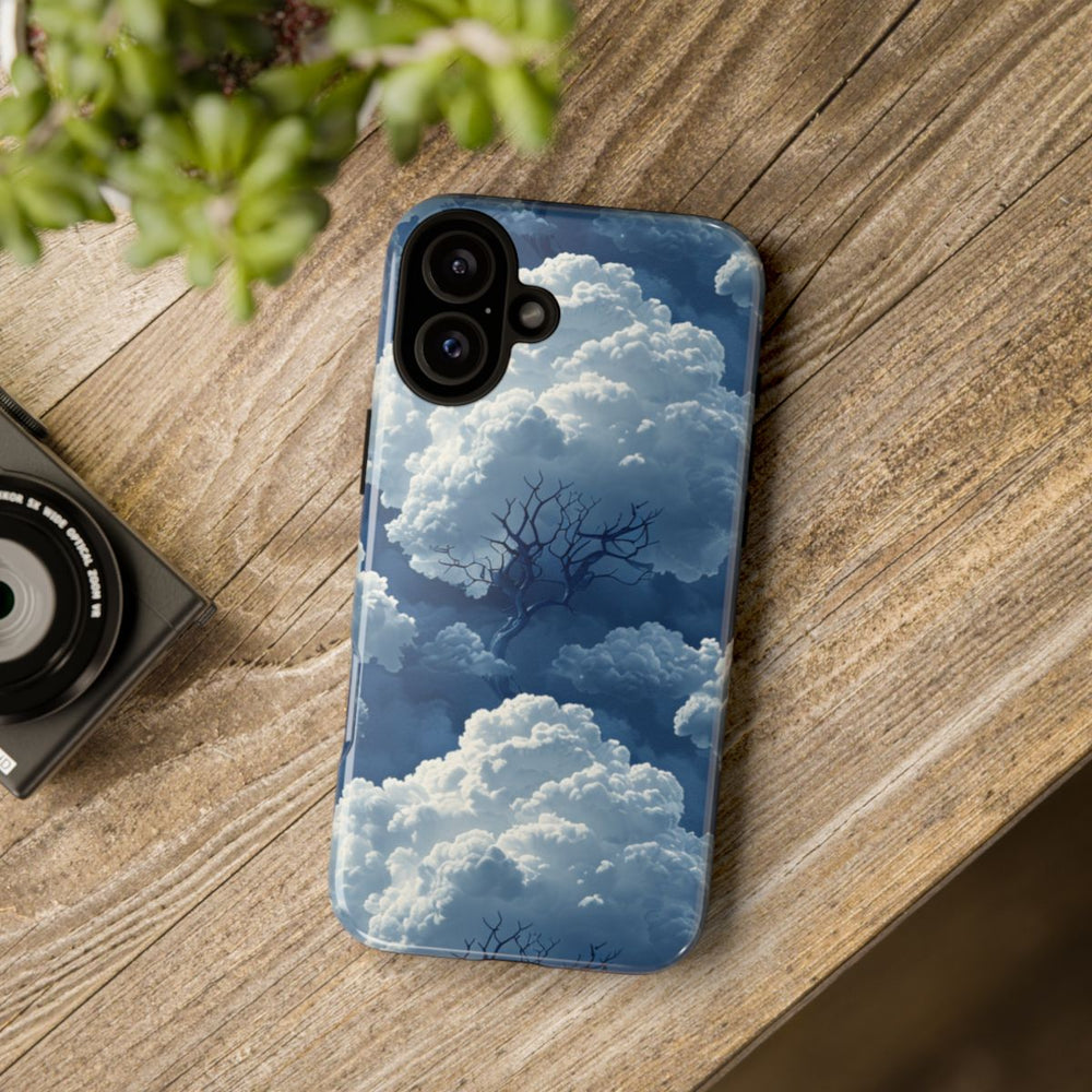 3D Wolken en Boompatroon