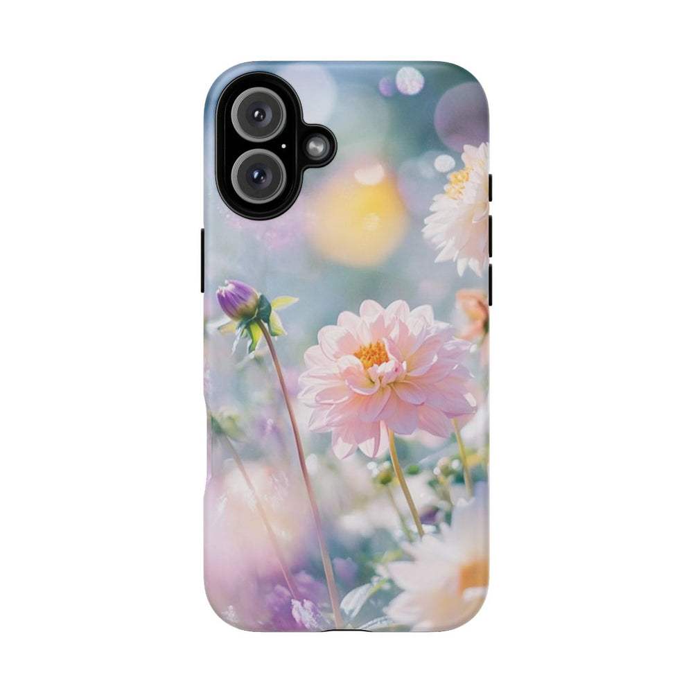 Dahlia's in Pastel met Zachte Bokeh