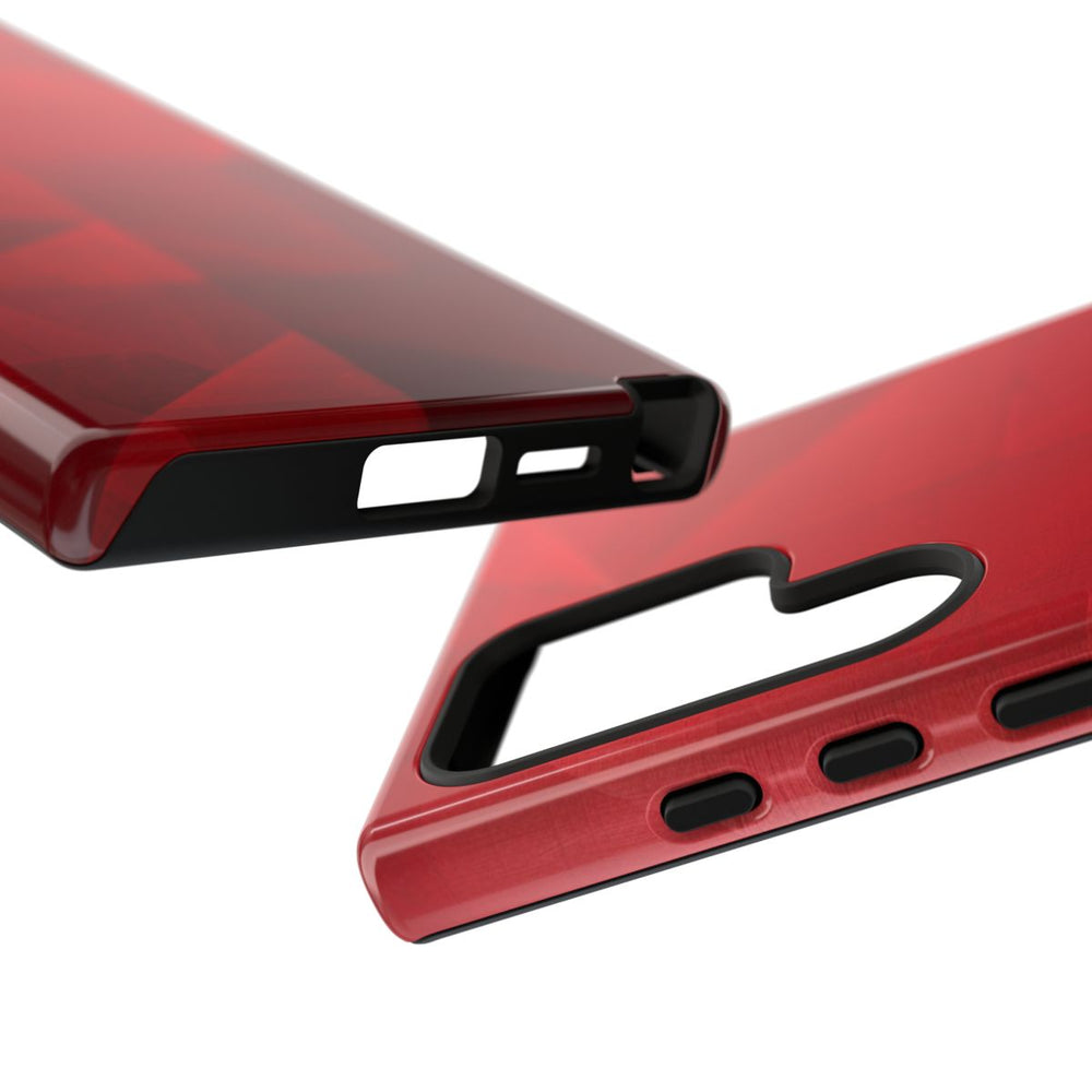 Rood Geometrisch Abstract Ontwerp